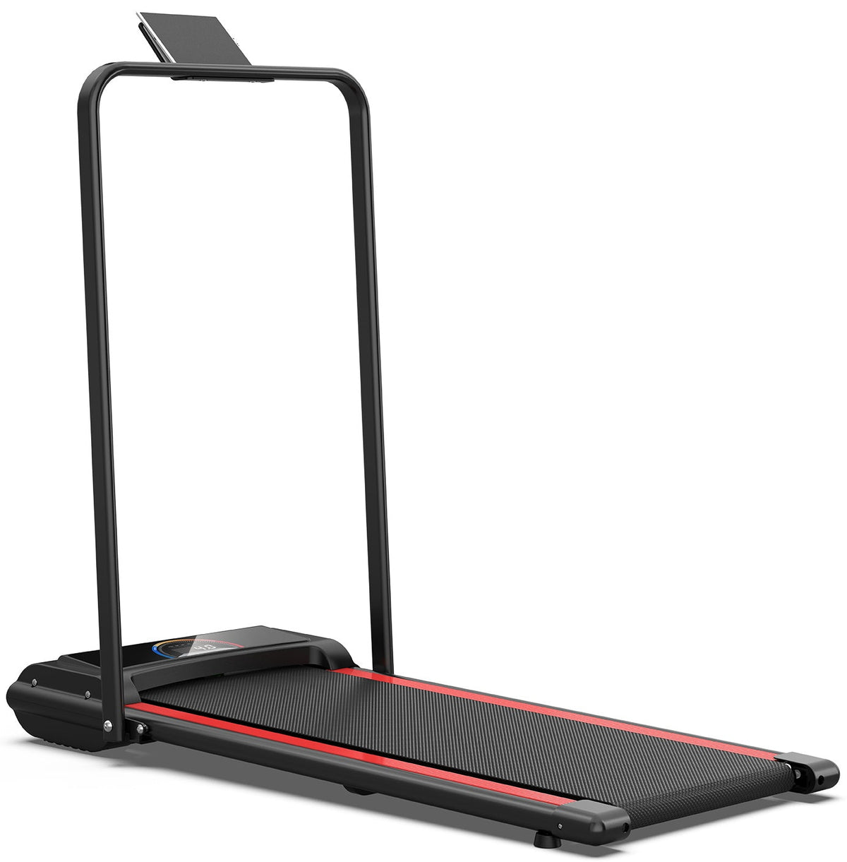 Compact 2-in-1 Folding Home Treadmill with Quiet 2.25HP Motor & Remote Control