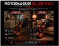 Red Light Neuropathy and Circulation Support System for Feet, Calves, Lower Back