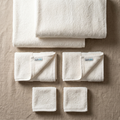 Luxury Organic Bath Six Piece Towel Set – Soft, Plush 700 GSM Turkish Cotton