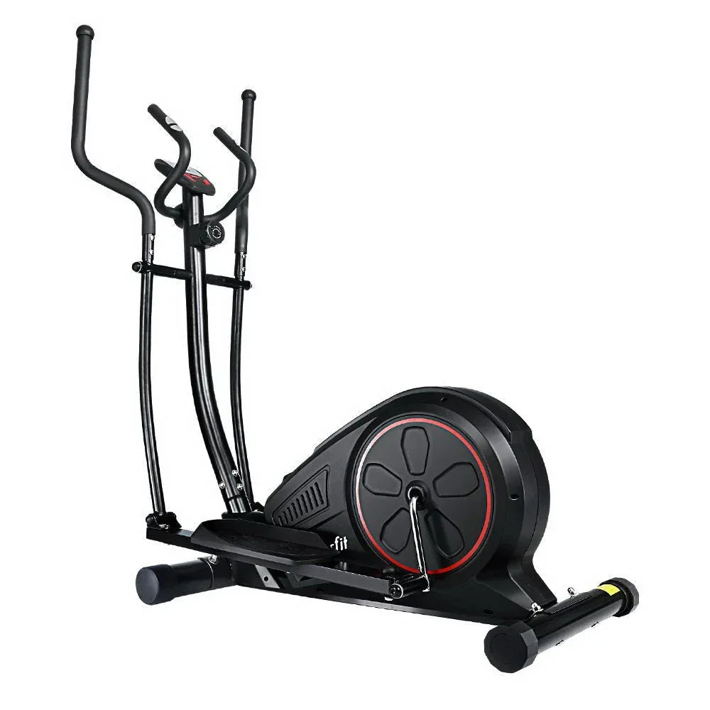 Everfit Elliptical Cross Trainer Exercise Bike with 8-Level Resistance & LCD Display