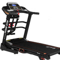 Everfit Electric Treadmill with Auto Incline, Shock Absorption & Multifunctional Fitness Set