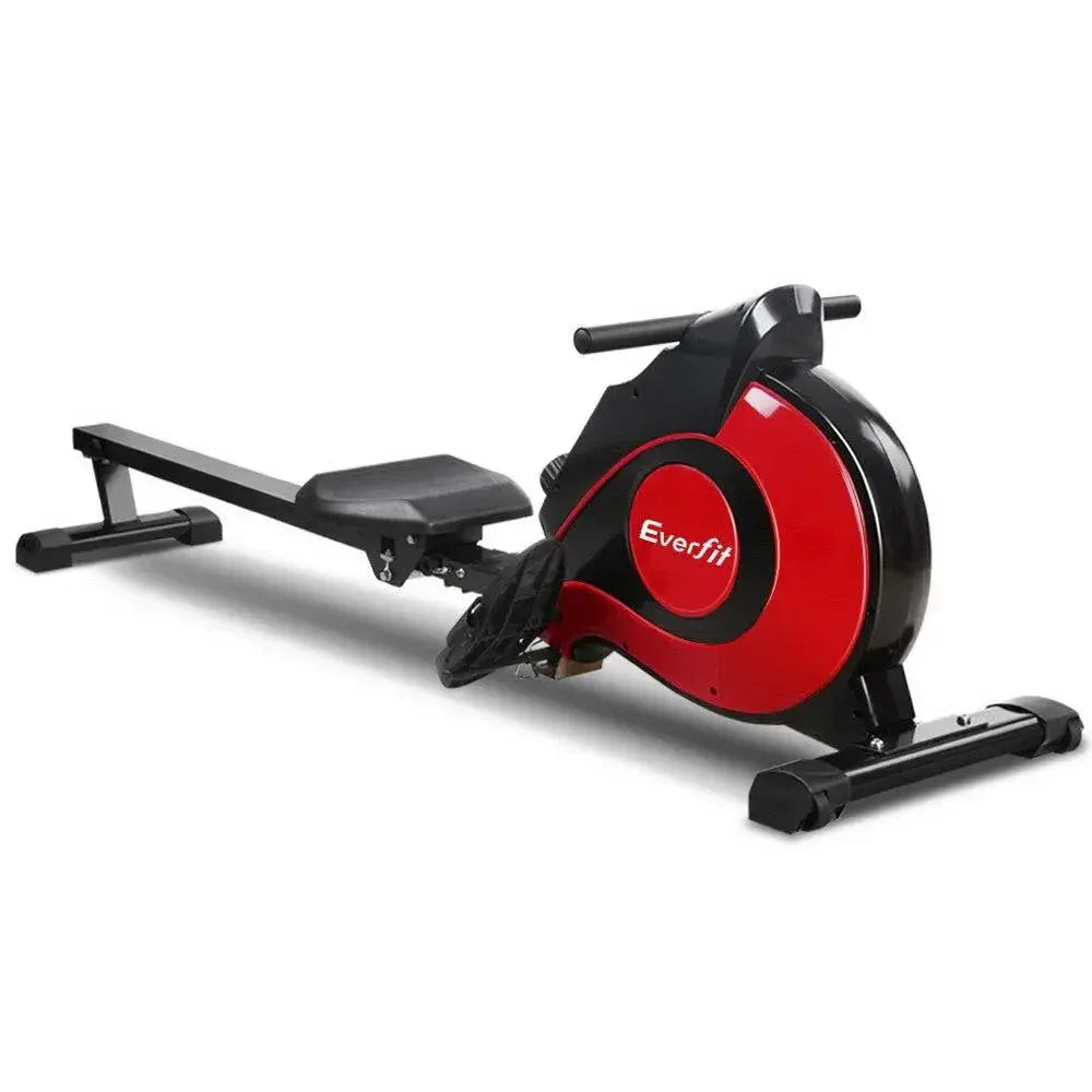 Everfit Magnetic Flywheel Rowing Exercise Machine with 10 Resistance Levels