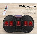 Everfit Vibration Machine Platform with Resistance Bands & Remote Control