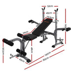 Everfit Multi-Station Weight Bench Press & Total-Body Gym Equipment