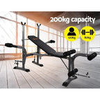 Everfit Multi-Station Weight Bench Press & Total-Body Gym Equipment