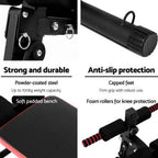 Everfit Premium Adjustable Foldable Fitness Bench with Resistance Attachments