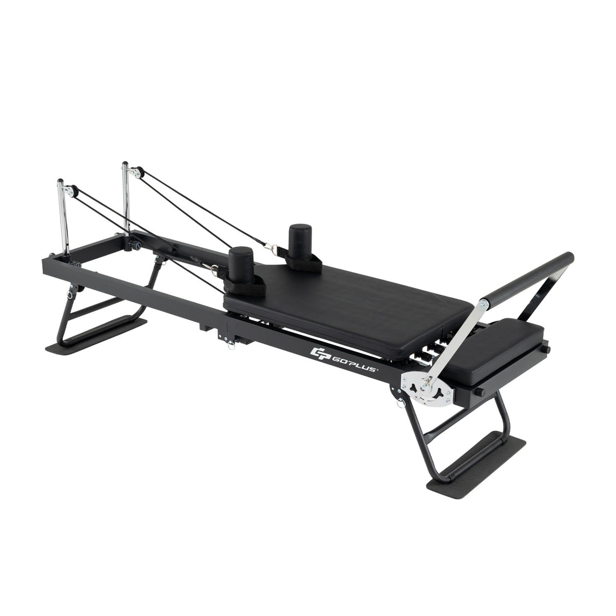Foldable Pilates Reformer Machine for Home Gym – Adjustable Full-Body Resistance Fitness Equipment