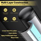 Freestanding Heavy Punching Bag with Noise-Dampening Shock Absorption Base