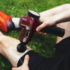 Everfit Handheld Percussion Massage Gun with Smart Touch LCD Display