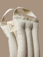 Natural Linen & Cotton Weighted Neck Wrap – Heated & Cooling Comfort