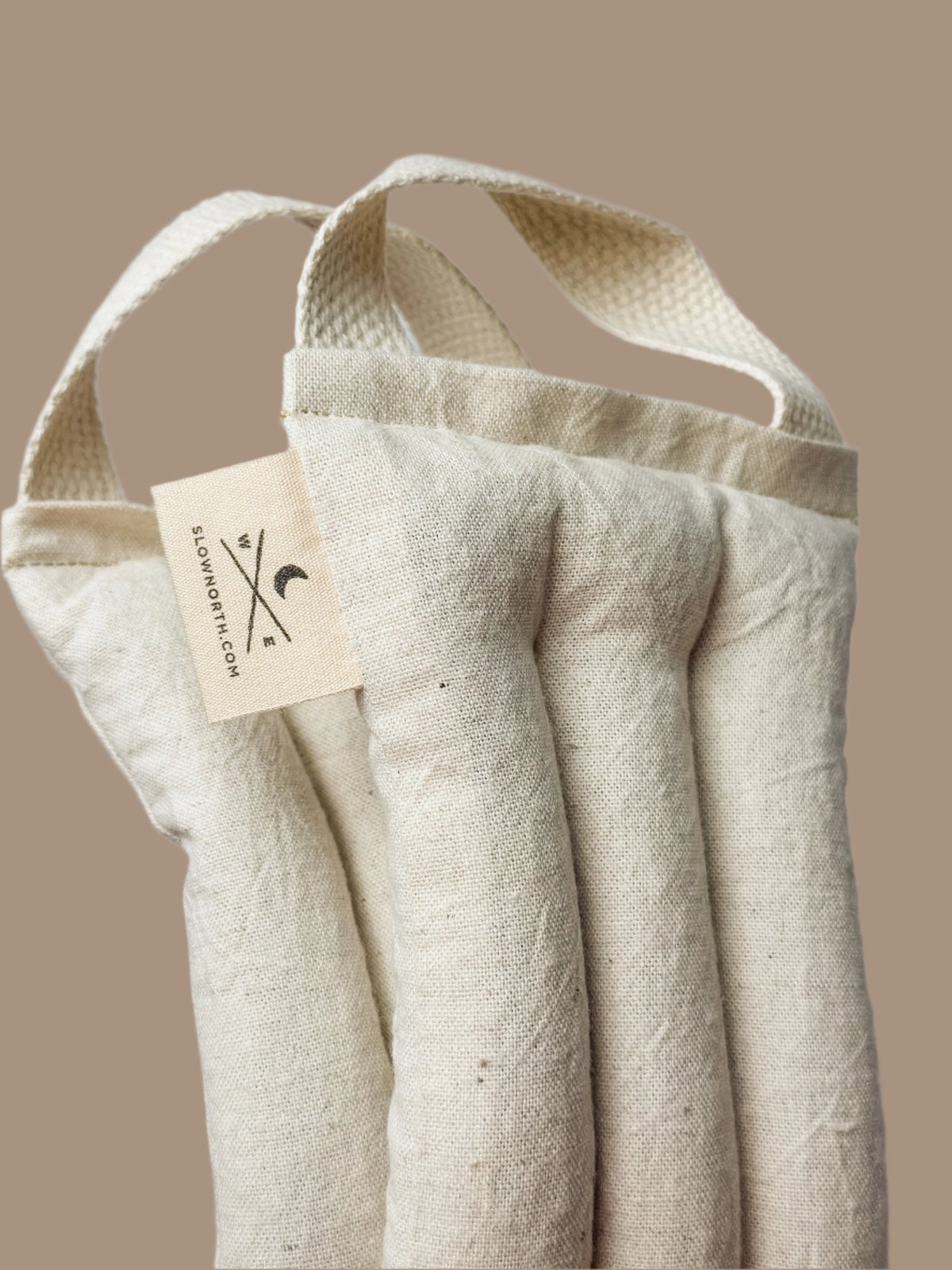 Natural Linen & Cotton Weighted Neck Wrap – Heated & Cooling Comfort