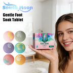 South Moon Foot Soak Tablet Relieve Fatigue Warmth Foot Soaking Promote Circulation Soften Cuticle Herbal Extract Feet Bath Ball