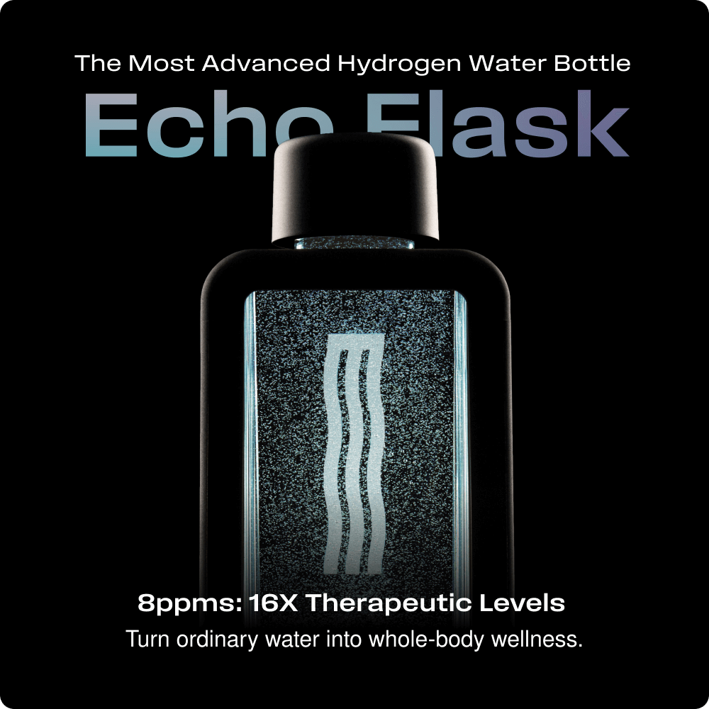 Echo Flask High-Concentration Hydrogen Water Bottle – Smart Hydration Vessel