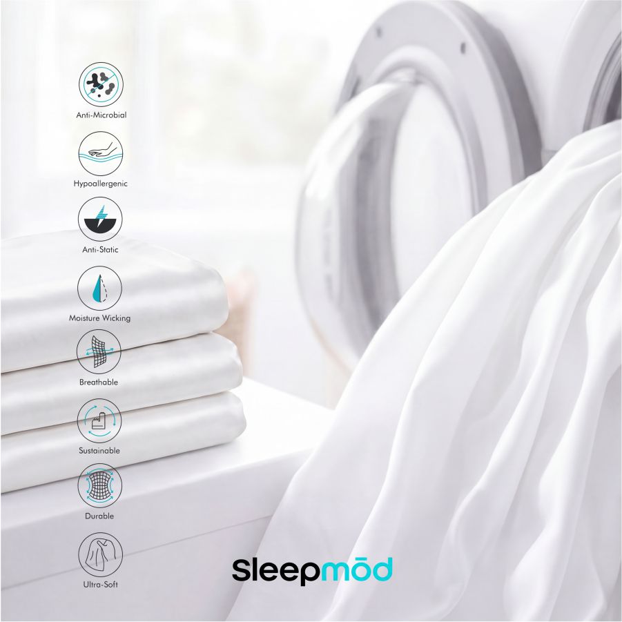 Luxury Eucalyptus Tencel Sheet Set – Breathable, Silky Cooling Comfort