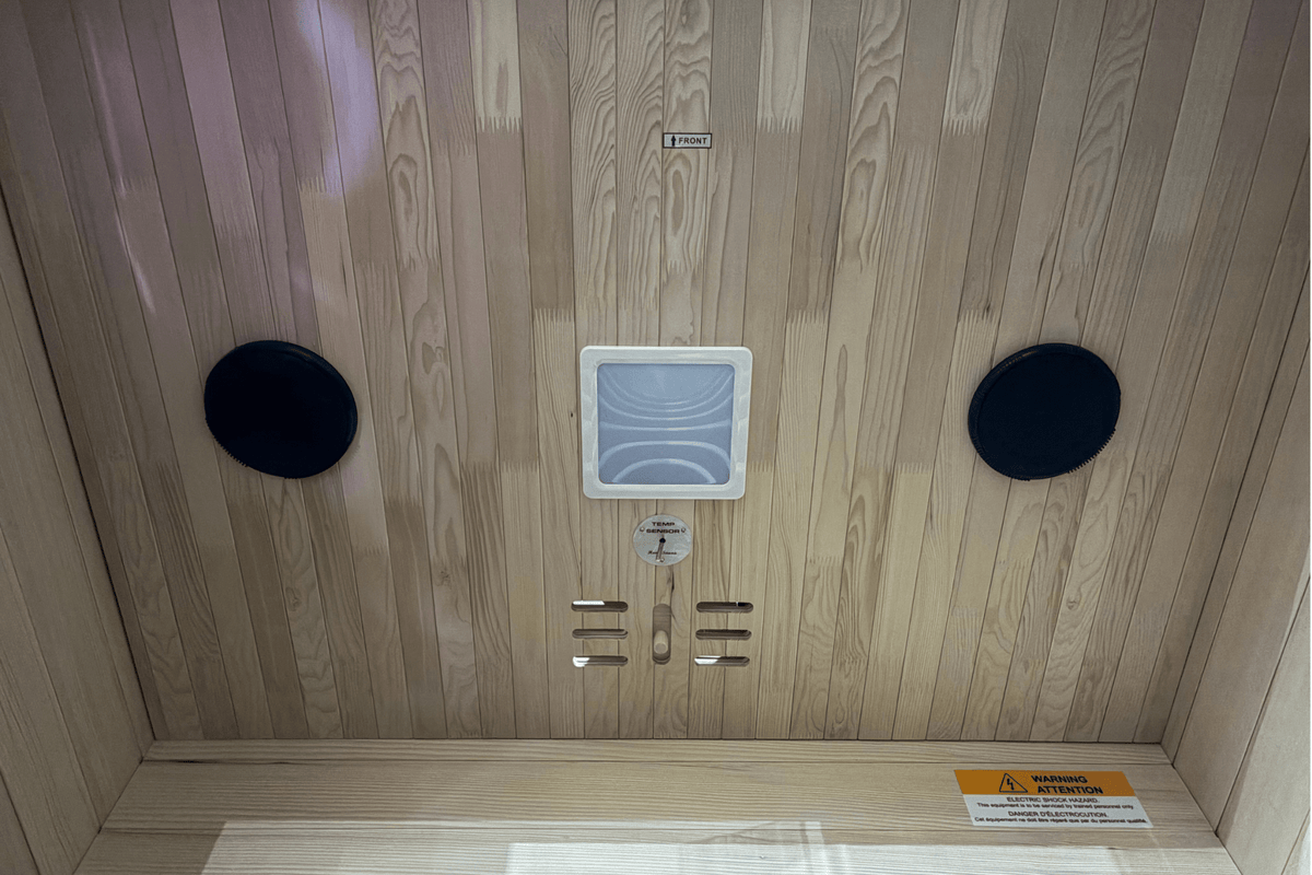 BlissPod Malmo Deluxe Sauna Series – All-In-One Infrared + Red Light Therapy Sauna - Refined Wellness Products