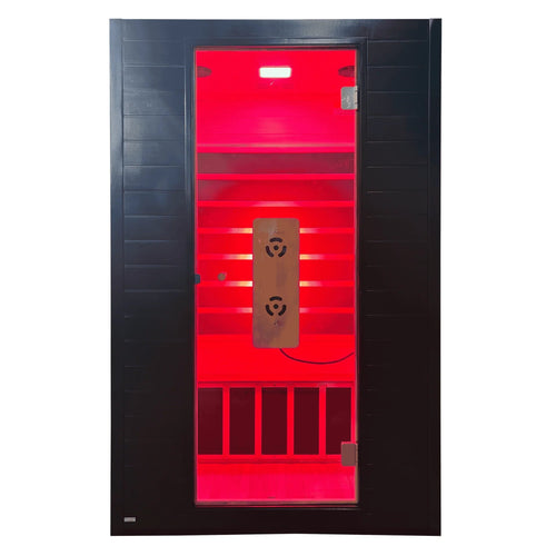 BlissPod Malmo Deluxe Sauna Series – All-In-One Infrared + Red Light Therapy Sauna - Refined Wellness Products