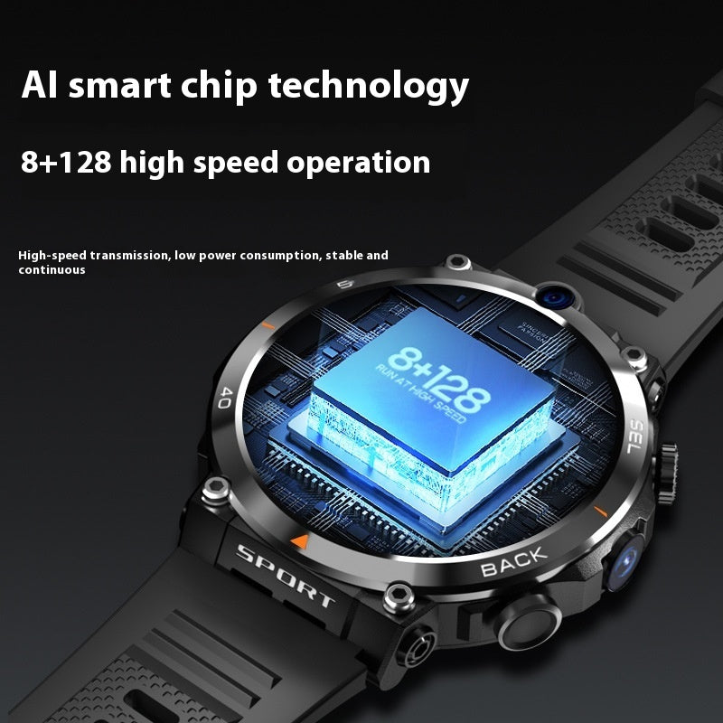 H10 Premium Smart Watch with Dual HD Camera & Vibrant AMOLED Display