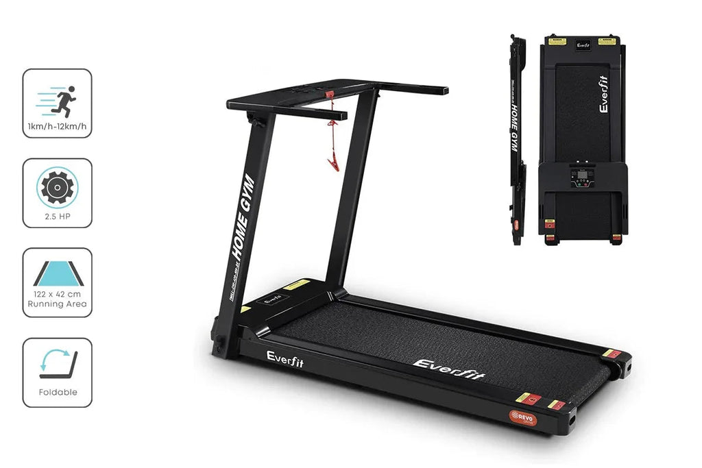 Everfit Compact Foldable Electric Treadmill with Digital LCD Display - Refined Wellness Products
