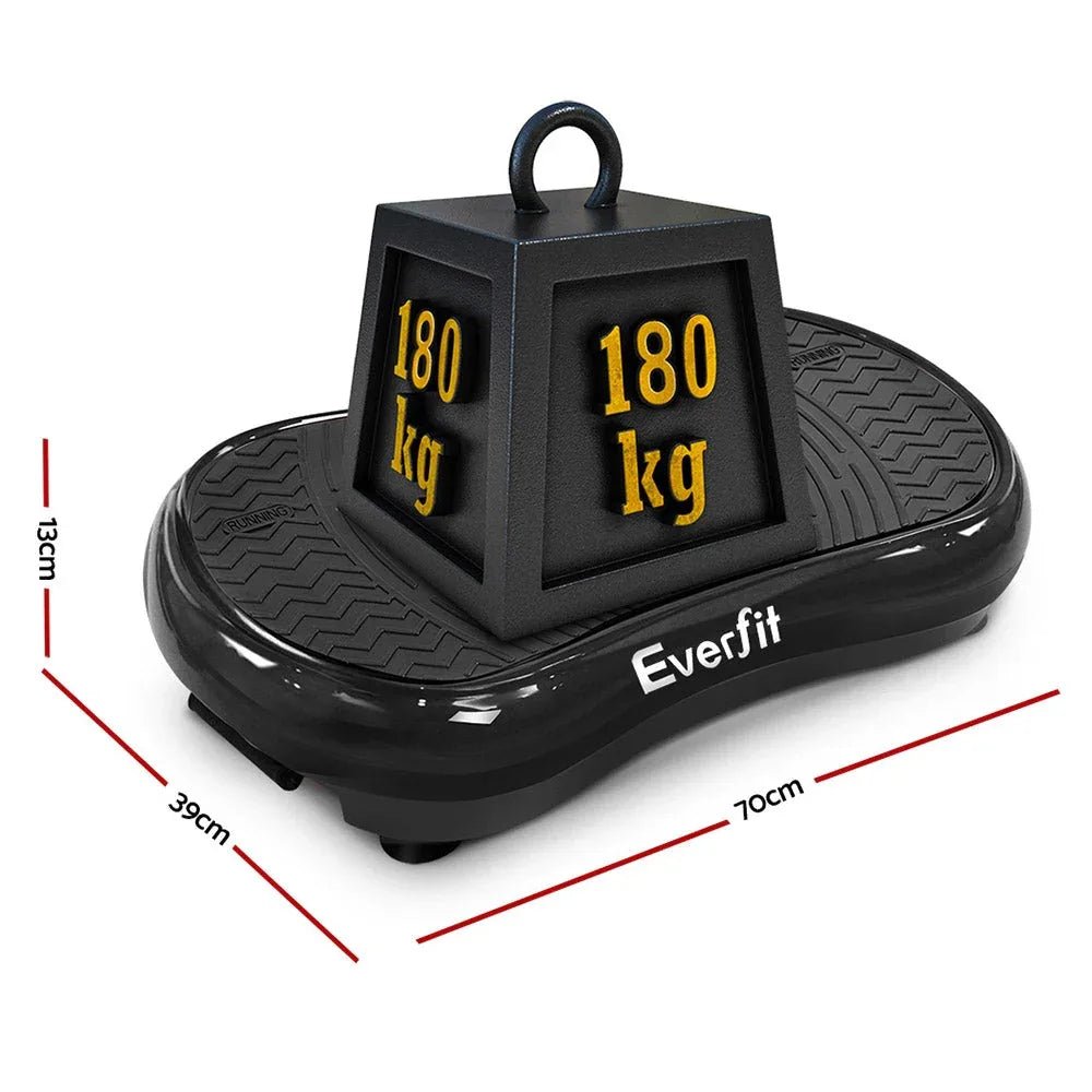 Everfit Vibration Machine Platform with Resistance Bands & Remote Control - Refined Wellness Products
