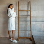 Ultra-Plush GOTS-Certified Organic Turkish Cotton Robe & Matching Slipper Set