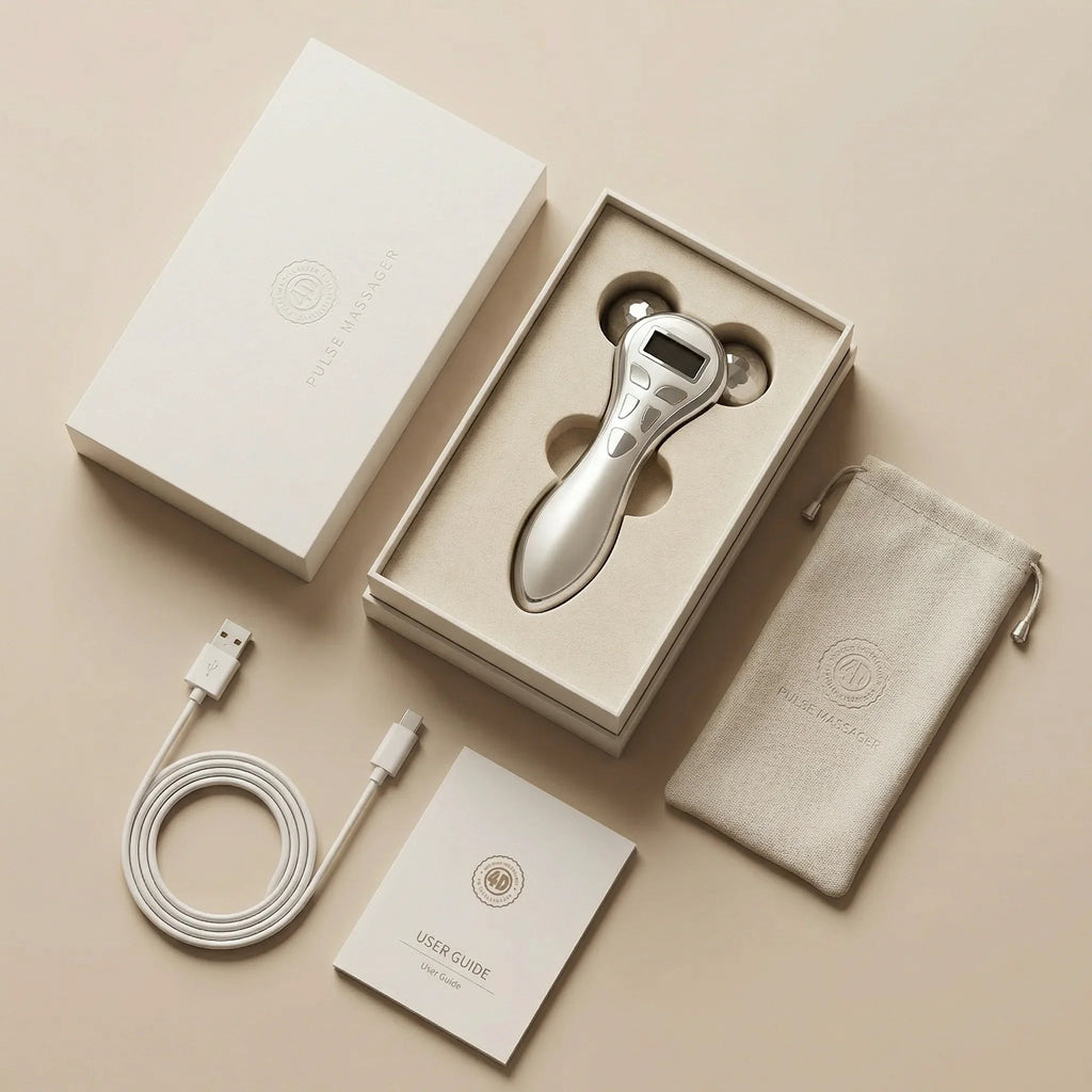 Nicebeam 4D Lift Pro EMS Microcurrent Face Roller Massager – Professional Sculpting Tool