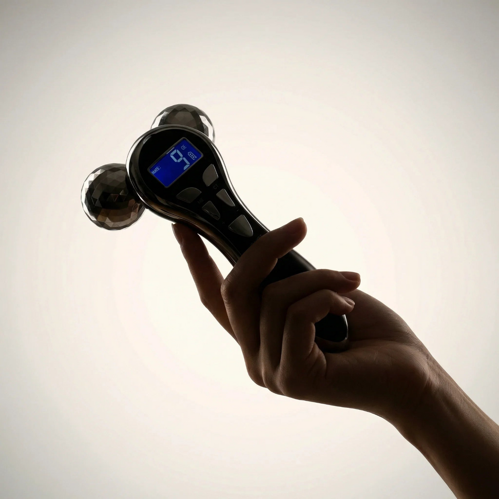 Nicebeam 4D Lift Pro EMS Microcurrent Face Roller Massager – Professional Sculpting Tool