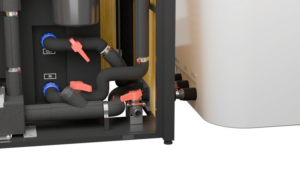 RevX Acrylic X Tub Cold Plunge + LUX High Performance Chiller and Filtration System - Refined Wellness Products