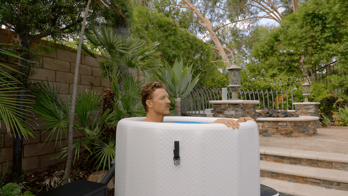 RevX Inflatable Barrel with Inflatable Steps - Refined Wellness Products