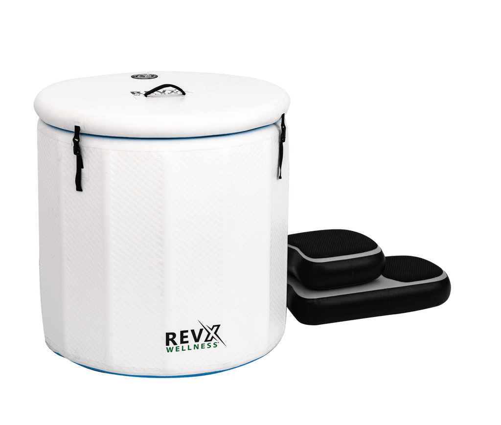 RevX Inflatable Barrel with Inflatable Steps - Refined Wellness Products