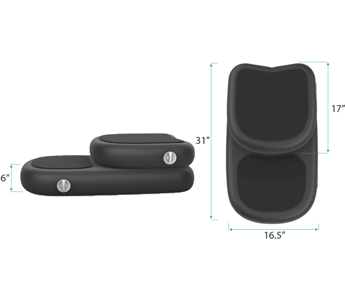 RevX Inflatable Barrel with Inflatable Steps - Refined Wellness Products