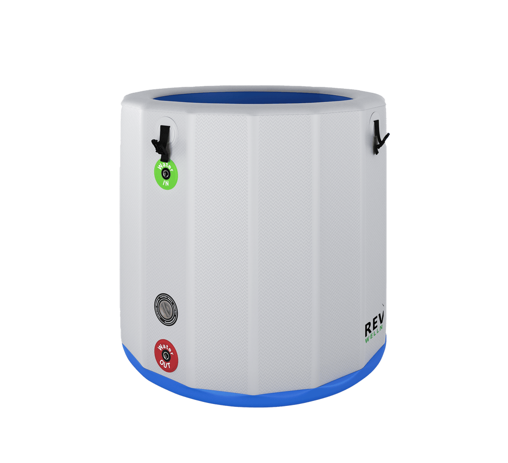 RevX Inflatable Barrel with Inflatable Steps - Refined Wellness Products