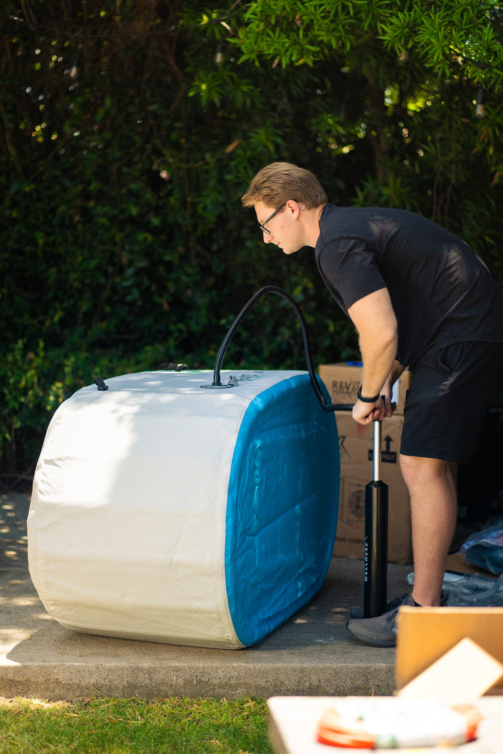 RevX Inflatable Tub Deluxe - Refined Wellness Products