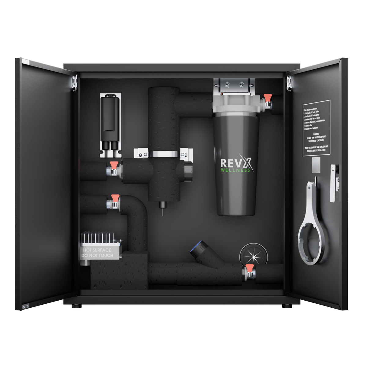 RevX X-FLOW Cold Plunge Filtration System - Refined Wellness Products