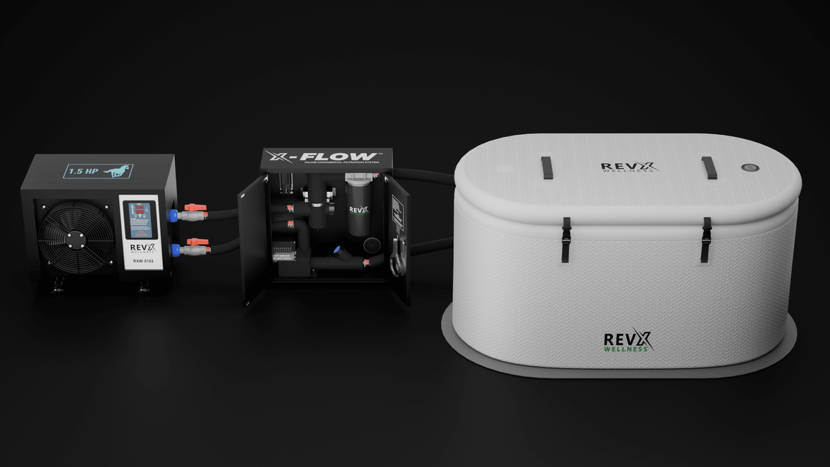 RevX X-FLOW Cold Plunge Filtration System - Refined Wellness Products