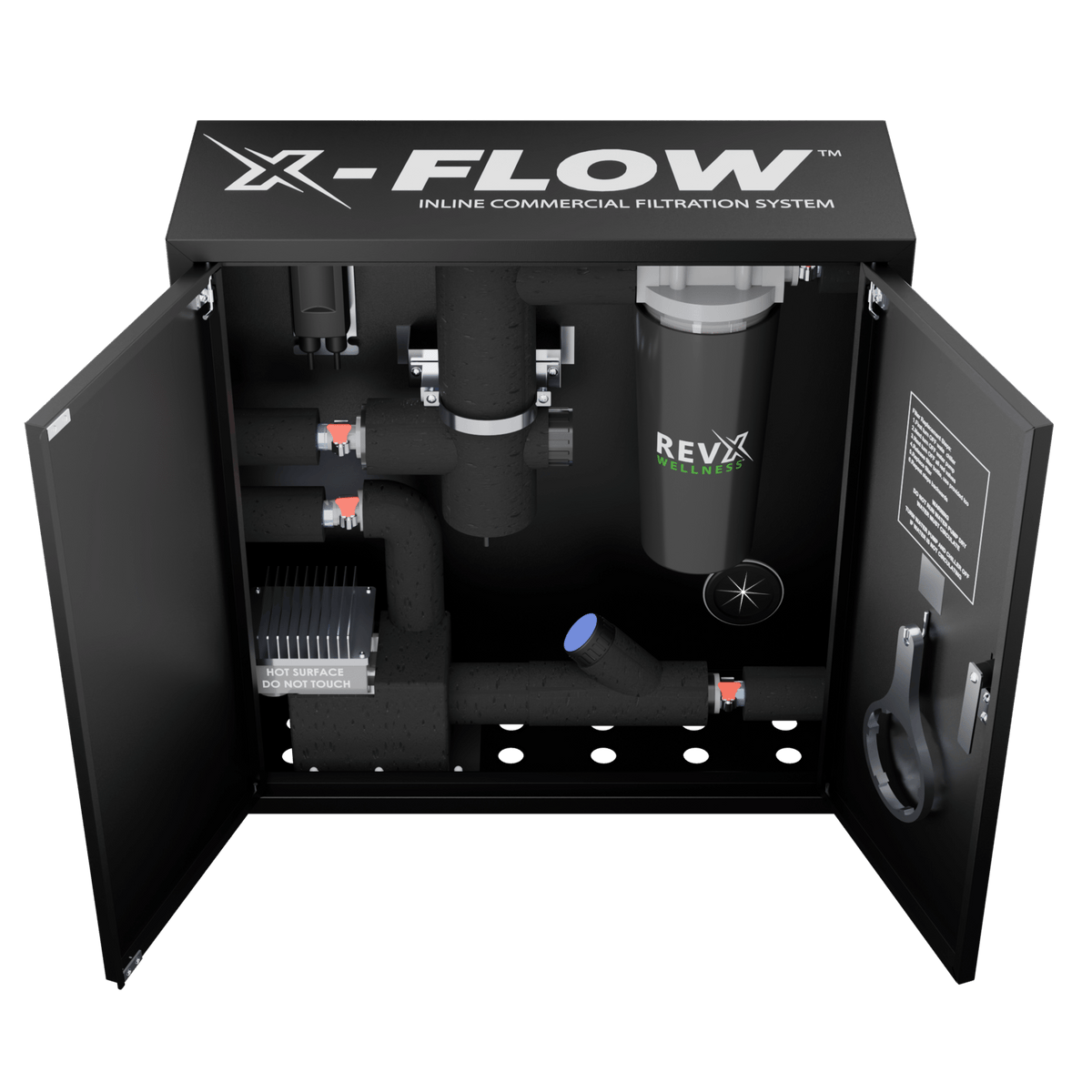 RevX X-FLOW Cold Plunge Filtration System - Refined Wellness Products