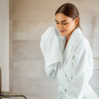 Luxury Organic Bath Six Piece Towel Set – Soft, Plush 700 GSM Turkish Cotton